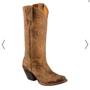 Lucchese Brown Heeled Boots